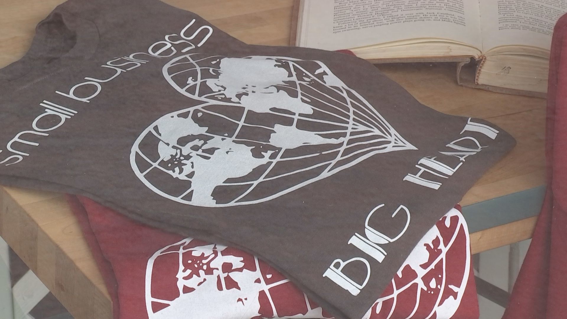 Small Business, Big Heart T-shirts